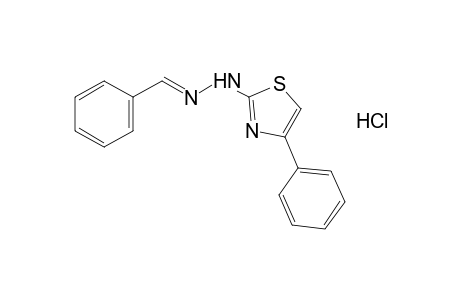 benzaldehyde, (4-phenyl-2-thiazolyl)hydrazone, monohydrochloride