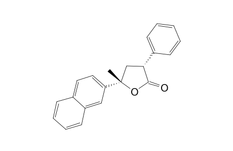 (-)-trans-.alpha.-Phenyl-.gamma.-methyl-.gamma.-(2-naphthyl)-.gamma.-butyrolactone