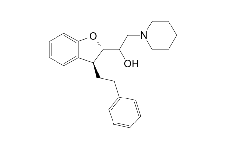 (2'S,3'S)-1-[3'-(2"-phenylethyl)-2',3'-dihydro-2'-benzofuryl]-2-(1'-piperidyl)ethanol