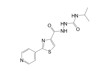 4-isopropyl-1-{[2-(4-pyridyl)-4-thiazolyl]carbonyl}semicarbazide