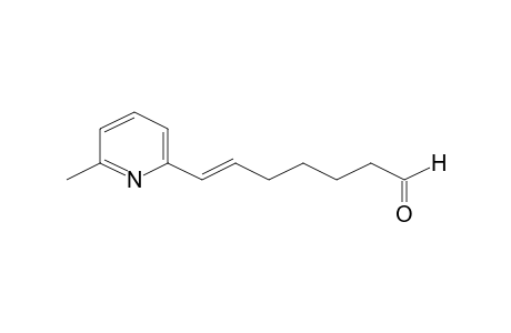 7-(6-Methylpyridin-2-yl)hept-6-enal