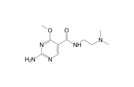 2-amino-N-[2-(dimethylamino)ethyl]-4-methoxy-5-pyrimidinecarboxamide