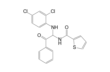 2-thiophenecarboxamide, N-[1-[(2,4-dichlorophenyl)amino]-2-oxo-2-phenylethyl]-