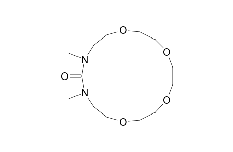 4,6-Dimethyl-1,9,12,15-tetraoxa-4,6-diazacycloheptadecan-5-one