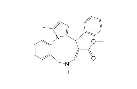 Methyl 6,12-Dimethyl-9-phenyl-6,9-dihydro-5H-pyrrolo[1,2-a][1,6]benzodiazonine-8-carboxylate