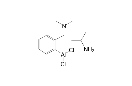 Dichloro{2-[(dimethylamino)methyl]phenyl}(isopropylamine)aluminium