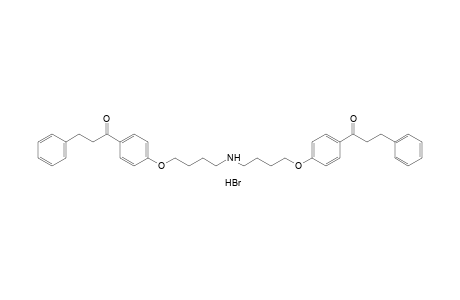 4',4'''-[(iminobistetramethylene)dioxy]bis[3-phenylpropiophenone], hydrobromide