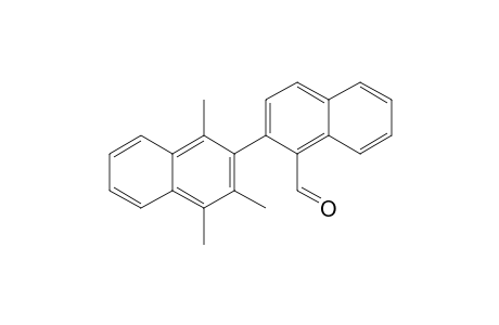 1',3',4'-Trimethyl-2,2'-binaphthalene-1-carbaldehyde