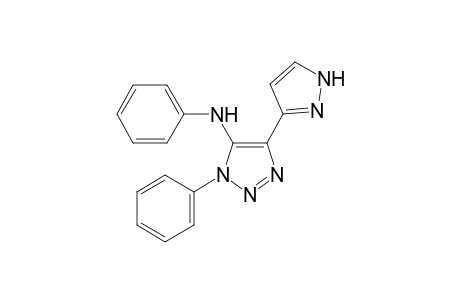 N,1-diphenyl-4-(1H-pyrazol-5-yl)-1H-1,2,3-triazol-5-amine