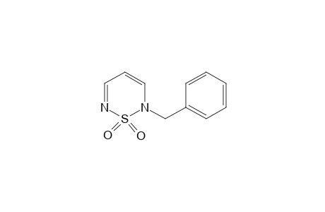 2-benzyl-2H-1,2,6-thiadiazine, 1,1-dioxide