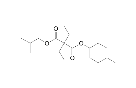 Diethylmalonic acid, isobutyl 4-methylcyclohexyl ester