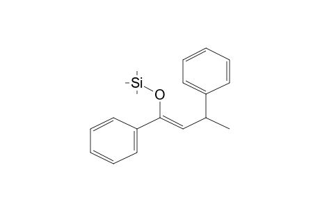 ([(1Z)-1,3-Diphenyl-1-butenyl]oxy)(trimethyl)silane