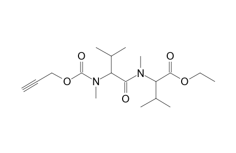 Valylvaline, N,N'-dimethyl-N'-propargyloxycarbonyl-, ethyl ester