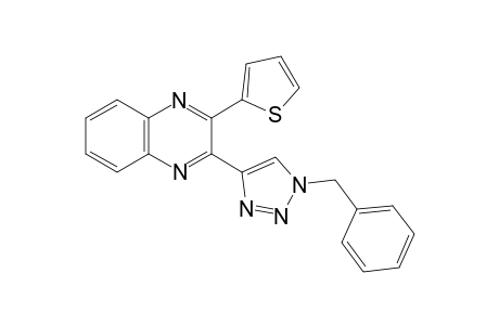 2-(1-Benzyl-1H-1,2,3-triazol-4-yl)-3-(thiophen-2-yl)quinoxaline