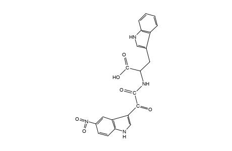 3-(indol-3-yl)-N-[(5-nitroindol-3-yl)glyoxyloyl]alanine