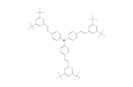 TRI-[4-(3',5'-DI-TERT.-STYRYL)-PHENYL]-PHOSPHINE;[P(SB)3]