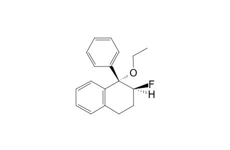 (+-)-1-Ethoxy-r-1-phenyl-t-2-fluoro-1,2,3,4-tetrahydronaphthalene