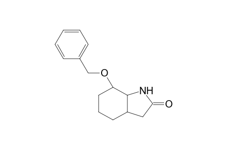 7-Azabicyclo[4.3.0]nonan-8-one, 5-benzyloxy-