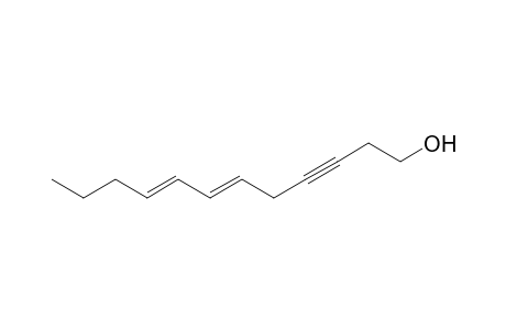 (6E,8E)-1-dodeca-6,8-dien-3-ynol