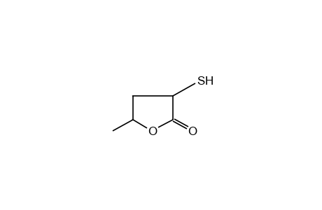 4-HYDROXY-2-MERCAPTOVALERIC ACID, gamma-LACTONE