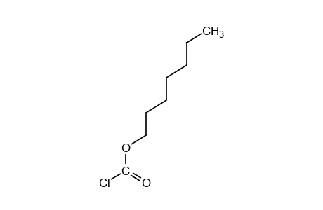 chloroformic acid, heptyl ester