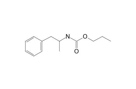 Amphetamine, N-propoxycarbonyl-