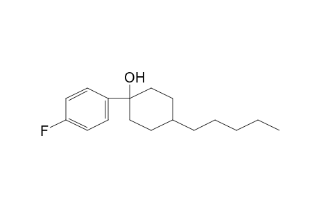 Cyclohexanol, 1-(4-fluorophenyl)-4-pentyl-