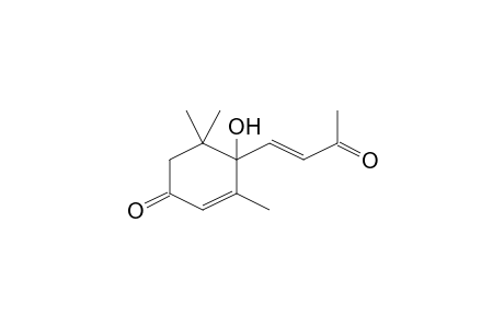 4-(3-Oxo-1-butenyl)-4-hydroxy-3,5,5-trimethyl-2-cyclohexen-1-one