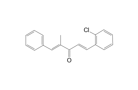 (1E,4E)-5-(2-chlorophenyl)-2-methyl-1-phenyl-1,4-pentadien-3-one