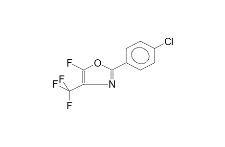 2-(4-CHLOROPHENYL)-4-(TRIFLUOROMETHYL)-5-FLUORO-OXAZOLE