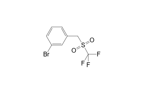 (3-Bromophenyl)methyl trifluoromethyl sulfone