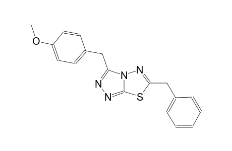 6-benzyl-3-(4-methoxybenzyl)[1,2,4]triazolo[3,4-b][1,3,4]thiadiazole