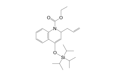 2-Allyl-4-triisopropylsilyloxy-2H-quinoline-1-carboxylic acid ethyl ester