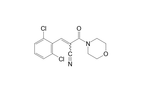 alpha-(2,6-DICHLOROBENZYLIDENE)-beta-OXO-4-MORPHOLINEPROPIONITRILE