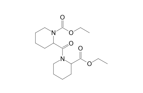 Pipecolylpipecolic acid, N-ethoxycarbonyl-, ethyl ester