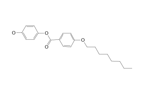 4-Octyloxy-benzoic acid, 4-hydroxy-phenyl ester