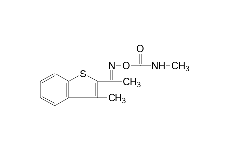 methyl 3-methylbenzo[b]thien-2-yl ketone, O-(methylcarbamoyl)oxime