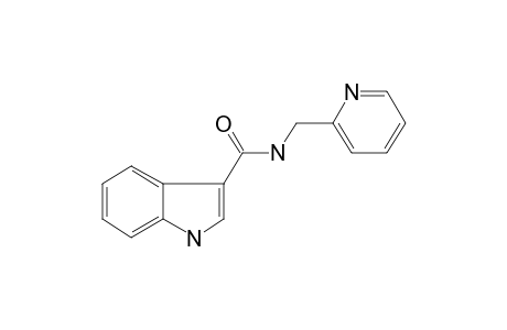 1H-Indole-3-carboxamide, N-(2-pyridinylmethyl)-