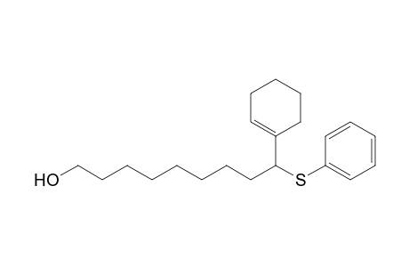9-Cyclohexenyl-9-(phenylsulfanyl)nonan-1-ol