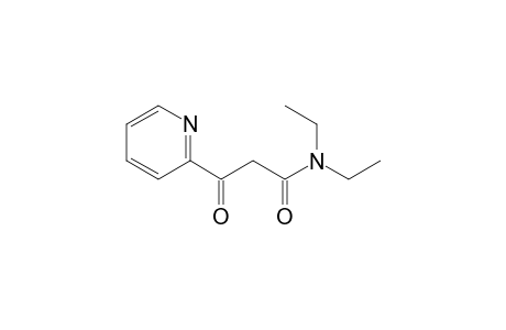 N,N-diethyl-3-keto-3-(2-pyridyl)propionamide