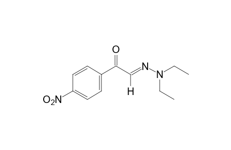 1-(p-nitrophenyl)glyoxal, 2-diethylhydrazone