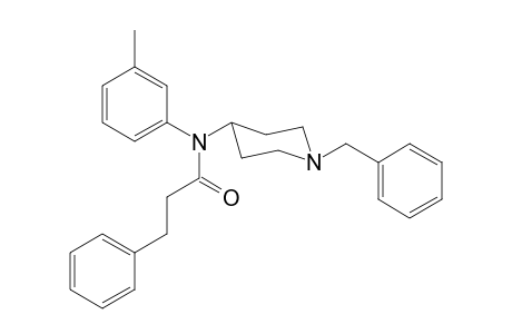 N-(1-Benzylpiperidin-4-yl)-N-(3-methylphenyl)-3-phenylpropanamide