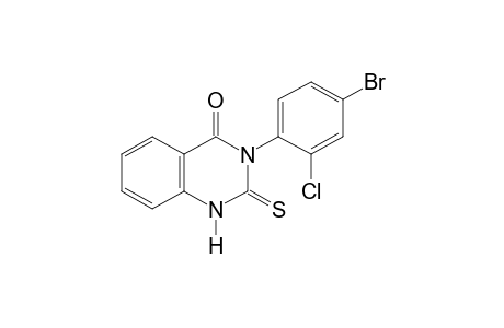 3-(4-bromo-2-chlorophenyl)-2-thio-2,4(1H,3H)quinazolinedione