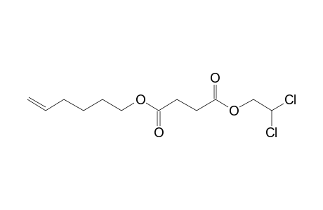 Succinic acid, 2,2-dichloroethyl hex-5-en-1-yl ester