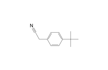 (p-tert-BUTYLPHENYL)ACETONITRILE