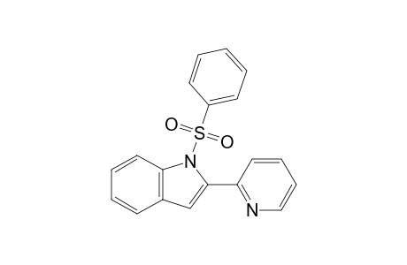 1-(benzenesulfonyl)-2-(2-pyridinyl)indole