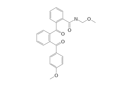 2-N-(methoxymethyl)carbomyl-2'-(4-methoxybenzoyl)benzophenone