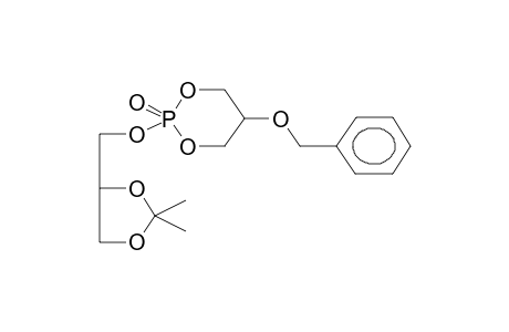 2-OXO-2-(1,2-O-ISOPROPYLIDENE-3-RAC-GLYCERO)-5-BENZYLOXY-1,3,2-DIOXAPHOSPHORINANE