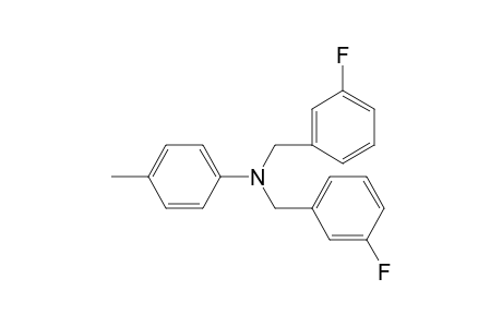 N,N-Bis(3-fluorobenzyl)-4-methylaniline