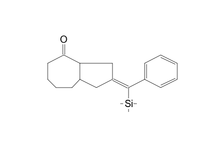 Bicyclo[5.3.0]decan-2-one, 9-(1-phenyl-1-trimethylsilylmethylene)-